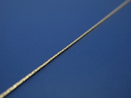 BAÑO ORO 18K BCH10 Cadena Cardana 1mm- 34cm aprox (1 grm)