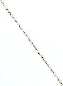 B.ORO 18K BCH017 Cadena Rectangulo torcido 1x3.5mm- 46cm aprox (1 grm)