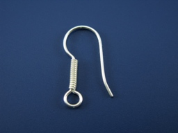 PLATA .925 PF.22 Arete Gancho grande 20mm (2 pares)