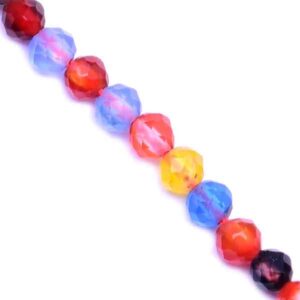 Agata Fac. Bola 2mm- Mix #5 37cm aprox (1 tira)