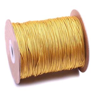 Cordon Italiano 1mm- Oro 200m (1 rollo)