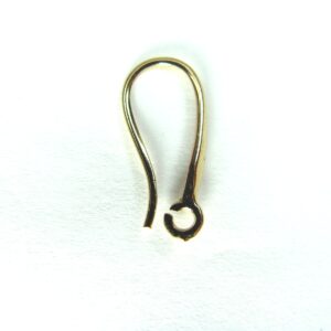 B.ORO 18K BF18 Gancho Arete 15mm (1 par )