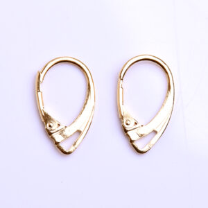 B.ORO 18K BF73 Arete Gota 18mm (1 par)