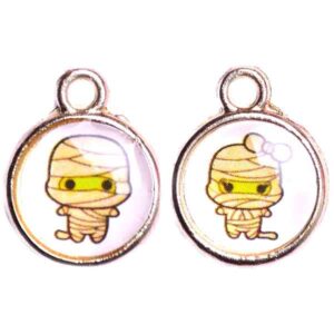 Medalla Red. 12mm Momias (2 pza)