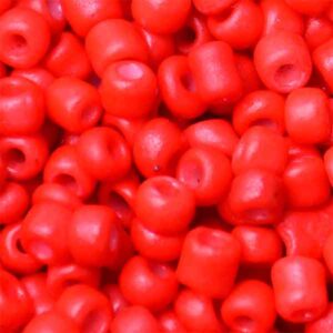 14 Chaquira 11/0 Rojo- 1420 pzas aprox. (20 grms)