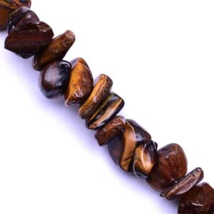 03 Chip Ojo de Tigre 3-5mm 41cm aprox. (1 tira)