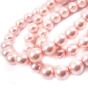 Cristal Perla 6mm 47-Rosa Pastel 41cm aprox. (1 tira)