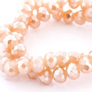 Cristal Rondel Fac. 2mm D-061AB Golden Mate AB 40cm aprox. (1 tira)