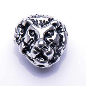 CU.116 Pewter PA Cuenta Cabeza Leon 11mm (2 pzas)