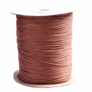 Cordon Italiano 1mm- Café Claro 200m (1 rollo)