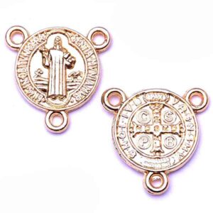 CTR05 Chapa Oro 18K Trio S.Benito 15mm (1 pza)