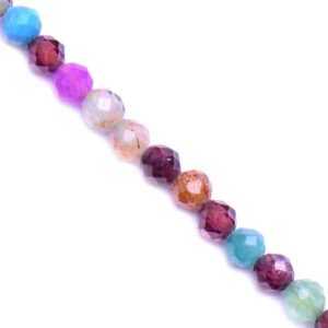 Agata Fac. Bola 2mm- Mix #4- 39cm aprox. (1 tira)