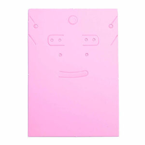 Exhibidor de Arete Cartón  6.8x9.8cm- Rosa  (10 pzas)
