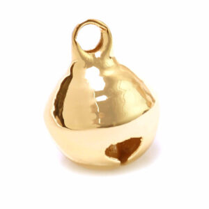 Chapa de Oro Llamador de Angeles 10mm (1 pza)