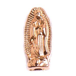 CME10 Chapa de Oro 18K Sep Virgen Gpe 12mm (6 pzas)