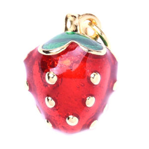 Chapa Esmalte Dije Fresa 15mm (1 pza)