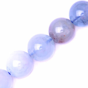 LD584 Aquamarina Bola 8mm- 34cm aprox  (1 Tira)