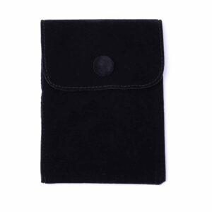 Estuche Bolsa Negra 8.5x11cm (1 pza)