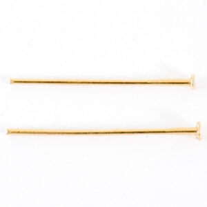 Chapa Oro Alfiler "T" 31-35mm- 11pzas prox. (2 gramo)