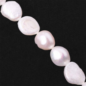 Perla de Rio Blanca Irregular 8-9mm- 34cm aprox (1 tira)