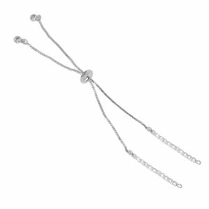 Micropave Pulsera para armar con Zirconias 24mm Plateada (1 pza)