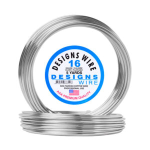 Alambre Designs Wire Plateado #16- 1.29mm (4.5 mts aprox)