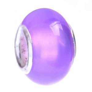 Charm Dona Lisa Lila 13-mm-Plateada (1 pza)