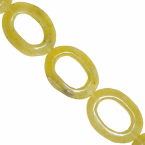 376- Jade Olivo Oval 45mm (1 tira)