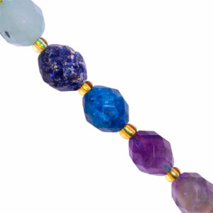 LD 7Chakras Arroz 8x10mm- 17cm aprox (1 tira)