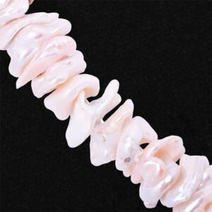 LDP Perla Cultivada Blanca Chip Grande - 19cm aprox (1 tira)