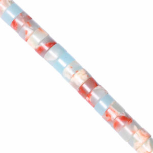 09 Jaspe Imperial Heishe 2x4mm-38cm aprox (1 tira)