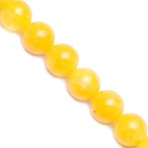 02-08 Jade Bola 6mm Amarillo (1 tira)