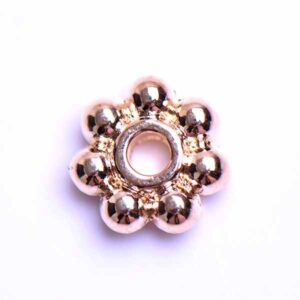Pewter Do Roseta Flor 8mm- 30pzas aprox (10 grms)