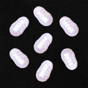 16 Acrilico Arroz Blanco 10mm aprox (20 grm)