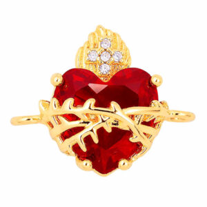 Micropave Separador Sagrado Corazon Rojo 15mm (1 pza)