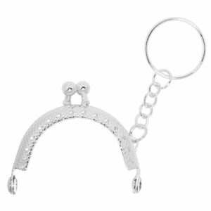 Asa de Bolsa "U" 50mm con argolla Llavero cm Niquel (1 pza)