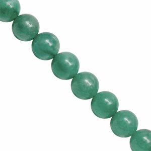 Aventurina Verde Bola 4mm- 39cm aprox  (1 tira)