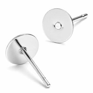 Acero Arete Porte Plano 6mm Acero (3 par)
