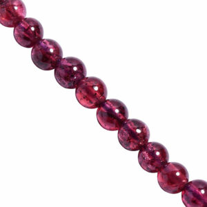 LD Granate Purple Bola 4mm- 39cm aprox (1 tira)