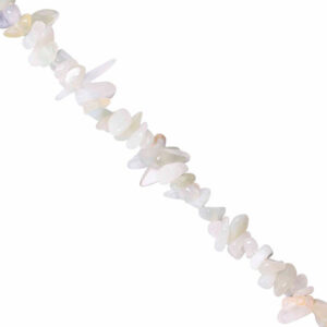Jade Olivo Chip 3-5mm- 41cm aprox (1 tira)