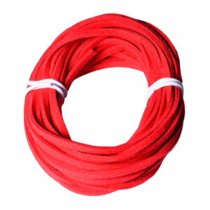 Rollo Gamuza 2.5mm- Roja (5 mts)