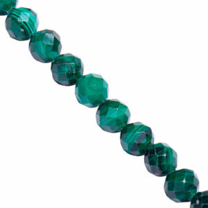 LD Malaquita Bola Fac 4mm- 38cm aprox (1 tira)