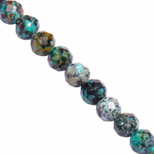 LD901 Turquesa Africana Bola Fac. 3mm- 39cm aprox (1 tira)