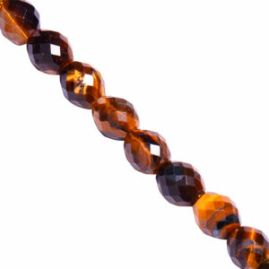 LD919 Ojo Tigre Arroz 5x6mm- 35cm aprox (1 tira)